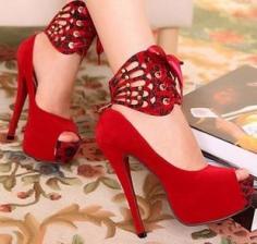 Fashion sexy princess high-heeled open toe red shoes women's shoes Pumps  Open Toe Brand New Heel Height:High (3" and up) Lining Material:PU Heel Type:Thin Heels single shoes opening:shallow mouth ( 7cm below ) Style:Elegant Fashion Element:Shallow, Platform Closure Type:Slip-On Proces...