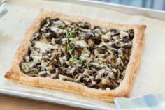 Mushroom and Leek Tart from The Messy Baker, via Monica Bhide