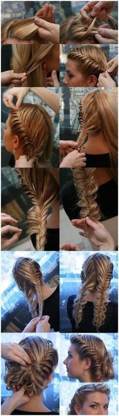 Braided Updos for Long Hair, Prom Hair Styles I just love this. Sophisticated and still romantic