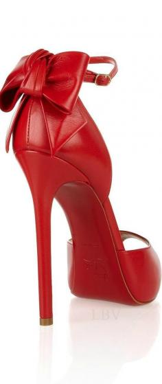 Louboutin Red Bows