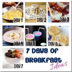 7 Breakfast Ideas for Kids #recipes #backtoschool
