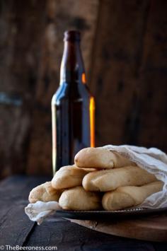 Italian Beer Bread Sticks & Tips for Beer and Food Pairing