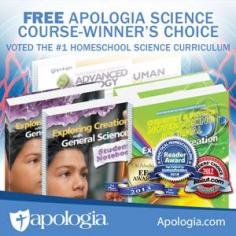 @Apologia One winner will receive winner’s choice of one science Textbook & Solutions Manual AND Student Notebook (middle school/high school) OR Notebooking Journal (K-6) OR Junior Notebooking Journal (K-6). #backtohomeschool #giveaway #monday @apologiaworld