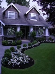 Landscaping & front porch