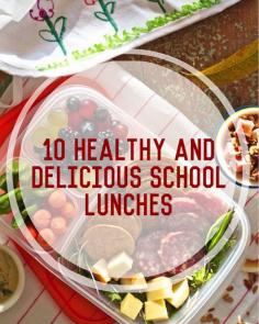 10 Healthy and Delicious School Lunches For Kids