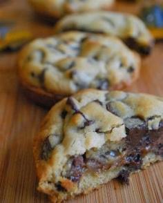 Deep Dish Caramel Stuffed Chocolate Chip Cookies - Its deliciously indulgent and the perfect recipe for any party where you really want to bring a dessert that has the WOW factor to it!