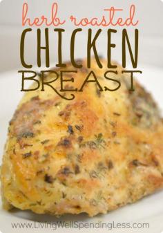 Herb Roasted Chicken Breast Vertical