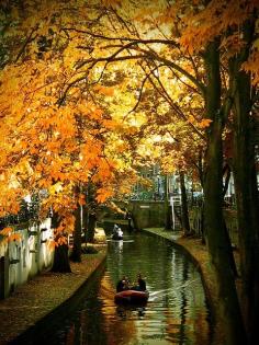Early Autumn, Utrecht, The Netherlands photo via visualizeus
