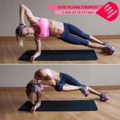 Oblique Exercises to Get Rid of Love Handles | YouBeauty