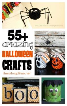 55+ of the BEST Halloween Crafts!