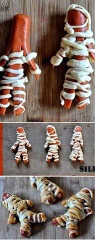 Diary of a Fit Mommy: Cutest Hot Dog Mummies!