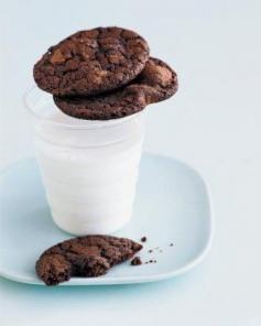 Double Chocolate Chunk Cookies Recipe