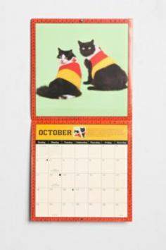 Cats In Sweaters 2015 Wall Calendar