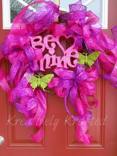 Be Mine ~ Valentines wreath