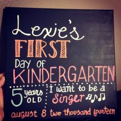 First day of school sign on Etsy, $15.00