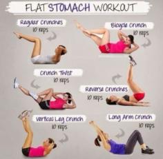 Flat stomach workout :)