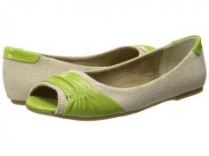 Bella-Vita - Trina Natural Linen/Lime Patent