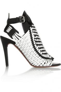 Proenza Schouler Woven patent-leather sandals