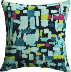 flash mob 16" pillow  | CB2