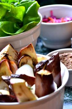 Lemon Coconut Eggplant Fries #glutenfree