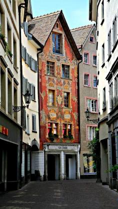 Old town of Chur, Switzerland (by bulach)