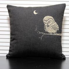 Linen Pillow bird Pillow cover woodpecker Cushion cover pillow cover Home Decor Throw pillow Decorative pillow18" on Etsy, $19.90