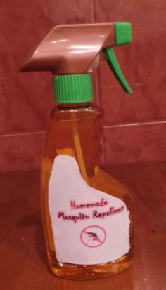 Homemade Mosquito Repellent - all natural, crafting, DIY, handmade, Hobby, Home, mosquito, Tutorial