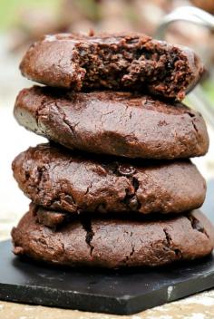 Soft Top Chocolate Fudge Cookies (recipe)