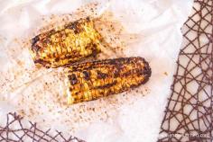 Charred Corn with Chili and Lime | Slender Kitchen