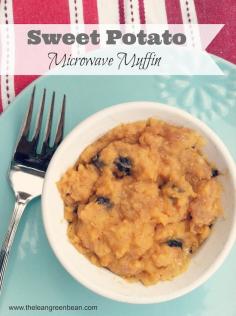 Microwave Sweet Potato Muffin