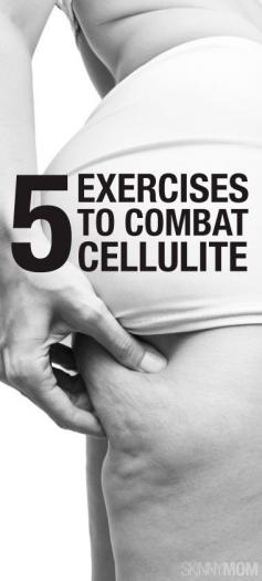 These exercises can definitely help to combat the cellulite. Must actually do this and not just pin it.