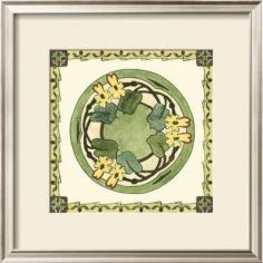 Arts and Crafts Plate V - Framed Art Print