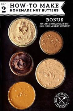 How-to Make Homemade Nut Butters // Tasty Yummies by Tasty Yummies, via Flickr