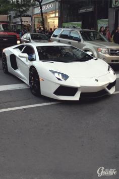 White Aventador photographed by Mr. Goodlife