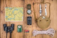 #Camping and #Hiking Gear for those Seeking Adventure by Suzanne Clements www.stocksy.com/...  #knolling