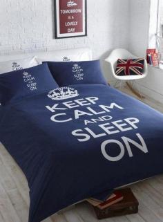 Keep calm and sleep on!