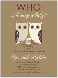 Owl Baby Shower