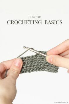 How To: Crochet - For Beginners