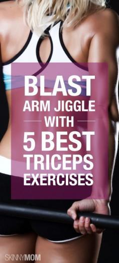 Get your toned triceps with this arm workout!