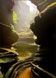 Witches Gulch, Wisconsin Dells, USA.