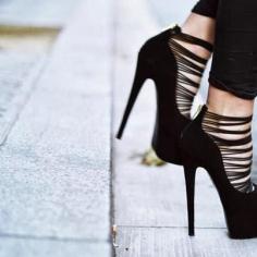 Most beautiful high heel black