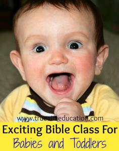 Use this class in your church's nursery or toddler class.  A hands on way to teach young children about God's creation.