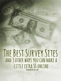 A comprehensive review of the best survey sites, cash back, search engine rewards, and other ways you can earn a little extra on the side.