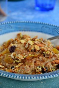 Creamy Cinnamon Amaranth Porridge #glutenfree