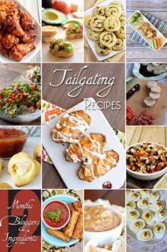 12 Great Tailgating Game Day Recipes #12bloggers