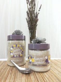 Lavender and Chamomile Epsom Salts | The Evermine Blog | www.evermine.com