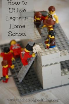 How to Utilize Legos in Home School www.teachersofgoo...