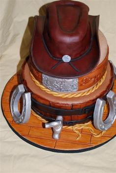 wow what a great western cake!