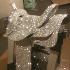 Glitter saddle