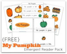 Free My Pumpkin Emergent Reader Pack